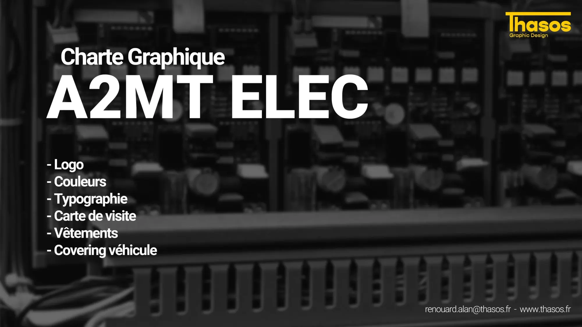 A2MT-ELEC — identité visuelle d'un électricien — visuel 1 sur 25