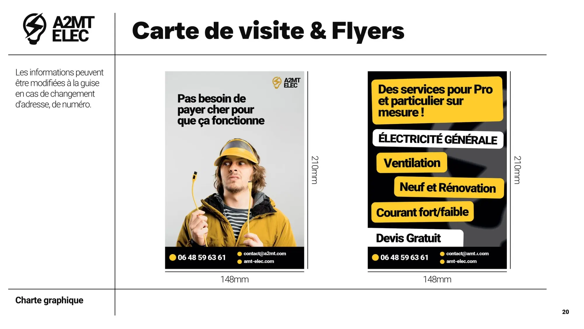 A2MT-ELEC — identité visuelle d'un électricien — visuel 20 sur 25